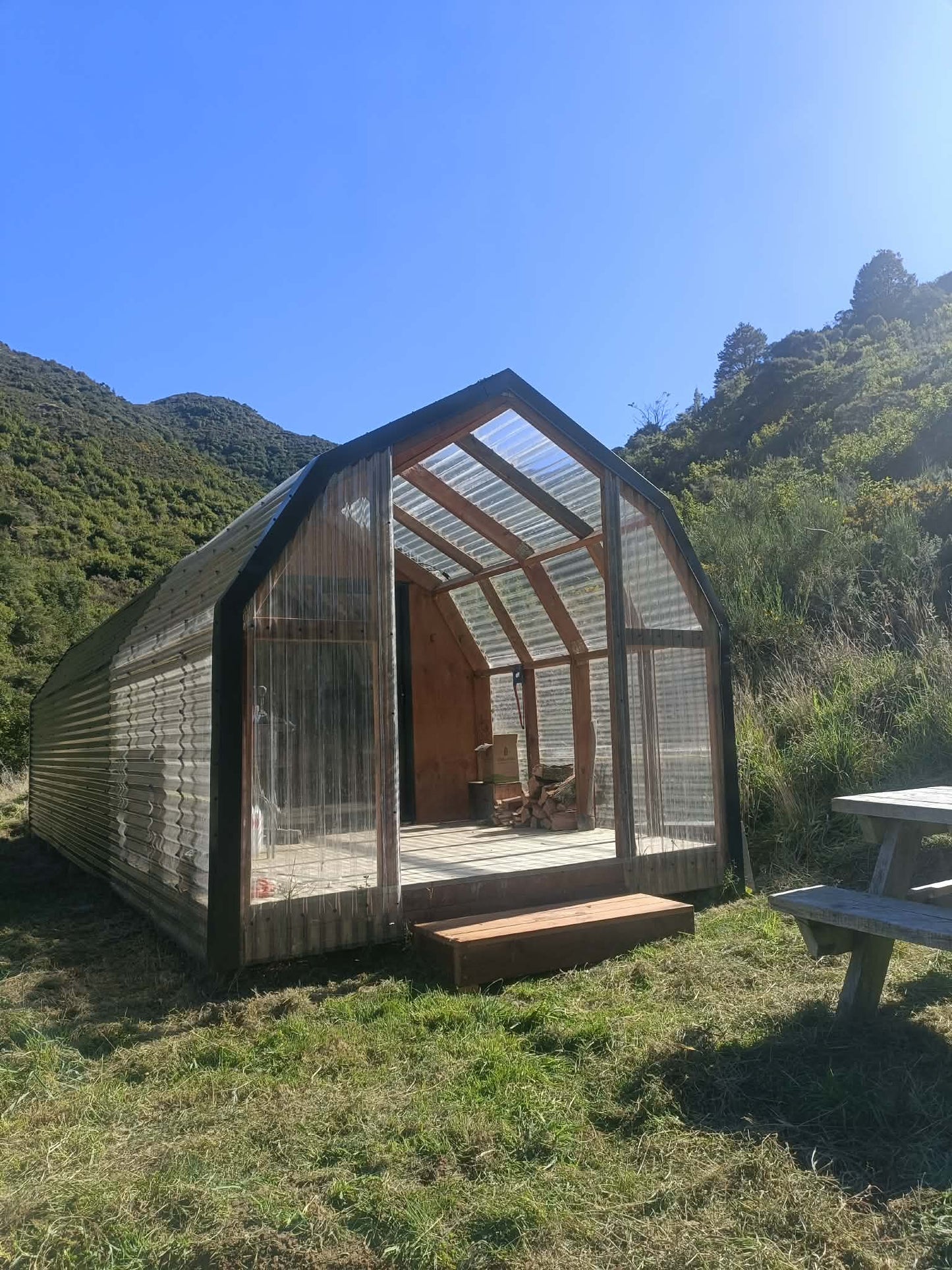 Stay in Our Back Hut
