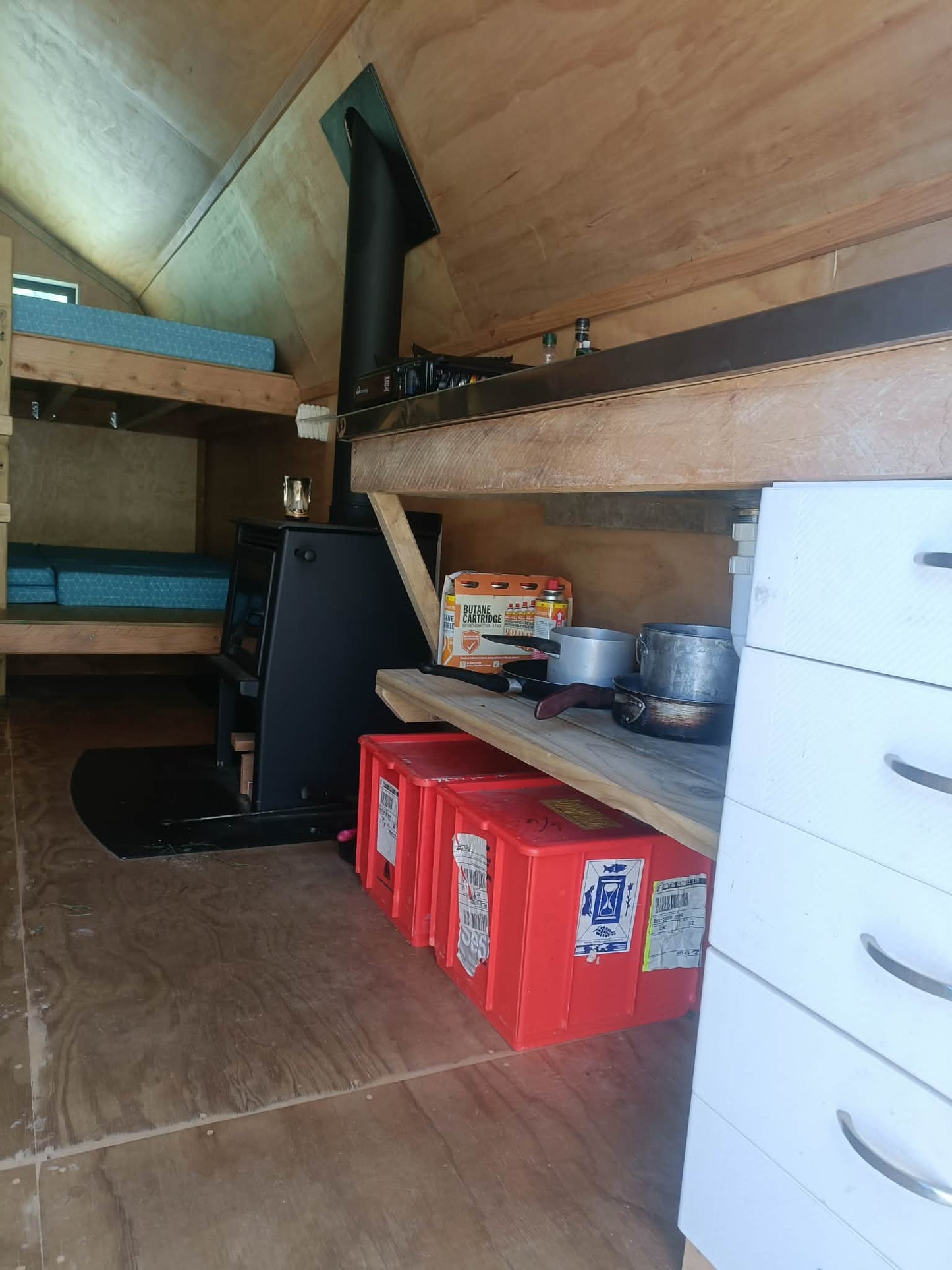 Stay in Our Back Hut
